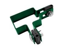 Příchytka na sloupek 60 x 40 mm rohová, zelená