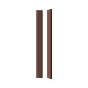 Obkladová lamela Fineza Spline Acoustic Terracote hnědá. im-1200-SPLINEACTE6-005 
