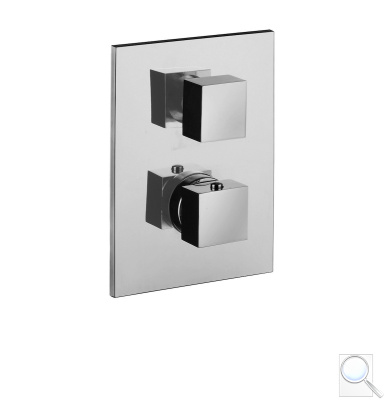 Vanová baterie Paffoni Level včetně podomítkového tělesa chrom LEQ518. 