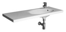 Nábytkové umyvadlo Jika Tigo 100x38,5 cm otvor pro baterii vpravo H8122190001061