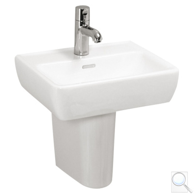 Umývátko Laufen Pro 45x34 cm otvor pro baterii uprostřed H8119510001041. obr. 1