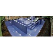 Skleněná mozaika Mosavit Acquaris narciso modrá. ACQUARISNA-003