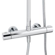 Sprchový systém SAT s termostatickou baterií chrom SATSSTKB. obr. 3&nbsp;