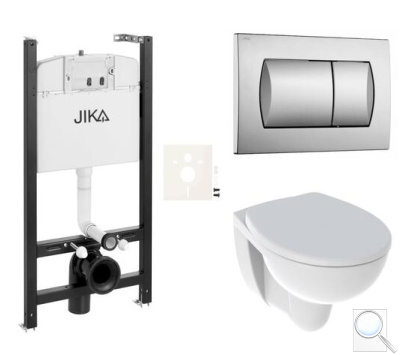 Závěsný WC set do lehkých stěn / předstěnová KOLO Rekord SIKOJSI3. obr. 1