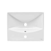 Umyvadlo SAT Brevis 50,5x40 cm otvor pro baterii uprostřed SATBRE5040S. obr. 6