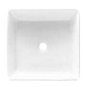 Umyvadlo na desku Triomini Slim 39x39 cm bez přepadu SLM3939Q. obr. 4