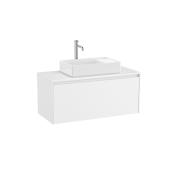 Koupelnová skříňka pod umyvadlo Roca ONA 99,4x44,3x45,7 cm bílá mat ONADESK1001ZBM. obr. 2
