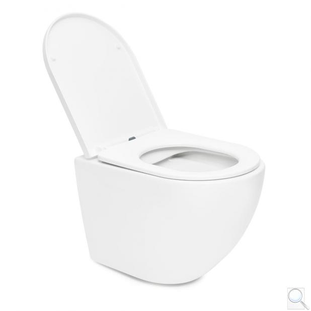 WC se sedátkem softclose závěsné SAT bílé rim-ex SAT67010RREXP obr. 1