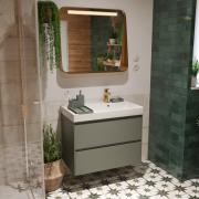 Koupelnová skříňka s umyvadlem Roca ONA 80x64,5x46 cm zelená mat ONA802ZZMP. obr. 6&nbsp;