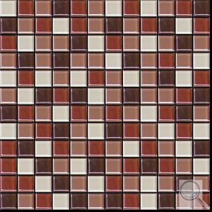 Skleněná mozaika Premium Mosaic hnědá