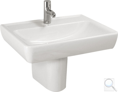 Umyvadlo Laufen Pro 55x48 cm otvor pro baterii uprostřed H8189510001041. obr. 1