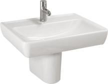Umyvadlo Laufen Pro 55x48 cm otvor pro baterii uprostřed H8189510001041