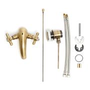 Umyvadlová baterie Paffoni Ricordi s výpustí bronz IR075BR. obr. 6&nbsp;