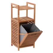 Koš na prádlo Naturel Home 35,5x95x39,5 cm ořech mat HOMEKOS2. obr. 2 