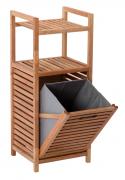 Koš na prádlo Naturel Home 35,5x95x39,5 cm ořech mat HOMEKOS2 (obr. 2)
