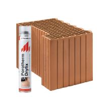 Cihla Porotherm 38 EKO+ Profi Dryfix K - Tepelněizolační broušená