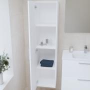 Koupelnová skříňka vysoká VitrA Mia 35x35x145 cm bílá lesk MIAV35B (obr. 5)