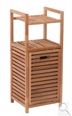 Koš na prádlo Naturel Home 35,5x95x39,5 cm ořech mat HOMEKOS2 obr. 1