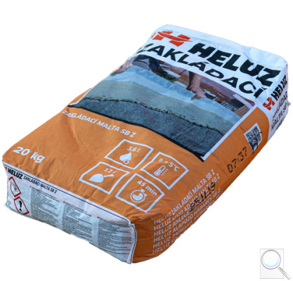 HELUZ zakládací malta Z (zimní) 20 kg. obr. 1