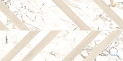 Dlažba Dom Intarsi arco satin 3D mix barev