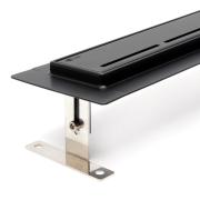 Sprchový žlab SAT 70 cm nerez černá mat ZLAB70NRZBL. obr. 4 