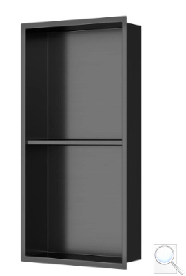 Vestavná polička SAT Aurum gun metal 33x63 cm SATAURN6030SBGM. obr. 1