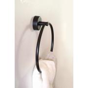 Držák ručníků Sanela černá SLZD05N. &nbsp;(3)