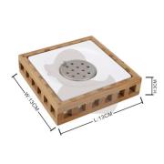 Mýdlenka Optima Libra bílá/bambus LIB39. obr. 2