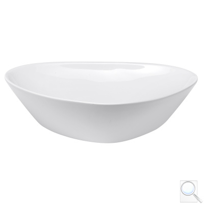 Umyvadlo na desku Glacera Vallone 58,5x38,5 cm VA5838. 