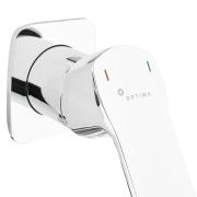 Umyvadlová baterie Optima Cube Way včetně podomítkového tělesa chrom CU101. obr. 5&nbsp;