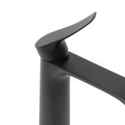 Vysoká umyvadlová baterie SAT Infinitio bez výpusti černá matná SATBSINF285C. &nbsp;(3)