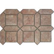 Dlažba Bestile Arenta cotto hnědá.