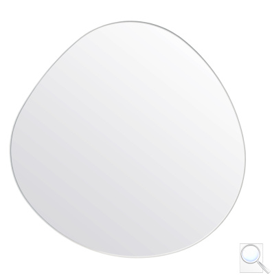 Zrcadlo asymetrické Naturel 31,5x31 cm, typ C, ZAS3231. 