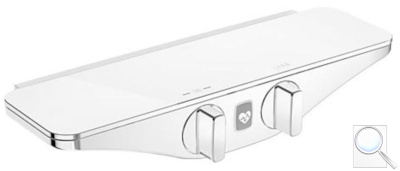 Sprchová baterie Hansa EMOTION bez sprchového setu 150 mm chrom/bílý 5863017282. 