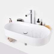 Umyvadlo Ravak Yard 60,5x50 cm s černou konzolí X000001683. obr. 4