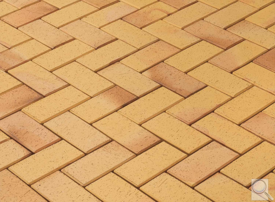 Zámková dlažba Plauen. Plauen, cihlová dlažba