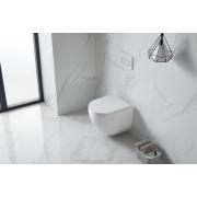 WC se sedátkem softclose závěsné SAT bílá lesk vírové SAT67010RTORP (obr. 10)