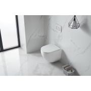 WC se sedátkem softclose závěsné SAT bílá lesk vírové SAT67010RTORP. obr. 10 