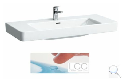 Umyvadlo Laufen Pro S 105x46 cm otvor pro baterii uprostřed H8169664001041. obr. 1