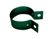 Objímka na sloupek Zn + PVC - zelená