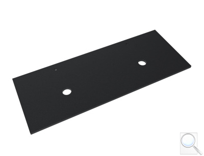 Žulová krycí deska Naturel 120x2x46 cm Absolut black lesk KDESKAZ120. obr. 1