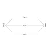 Obklady Ribesalbes Picket pink růžová. &nbsp;