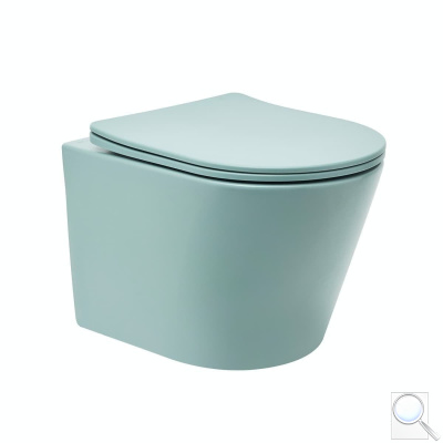 WC se sedátkem softclose závěsné SAT Infinitio zelená mat zadní odpad SATINF010RREXPLGEM. obr. 1