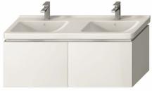 Koupelnová skříňka pod umyvadlo Jika Cubito 128x46,6x46,7 cm bílá H40J4274015001