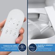 WC s bidetem závěsné Grohe Sensia alpská bílá 36507SH0. &nbsp;(16)