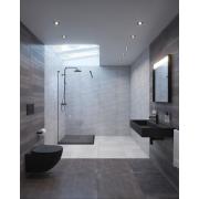 Sprchová vanička obdélníková SAT Alek 120x80 cm litý mramor černá SATALEK12080. obr. 5&nbsp;