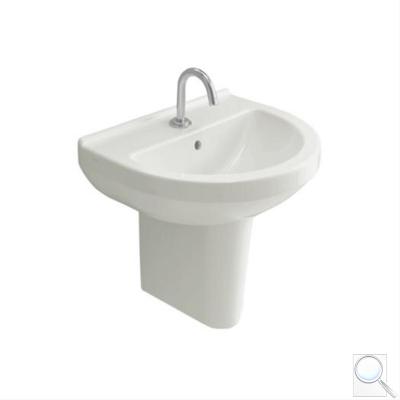 Umyvadlo Vitra S50 55x45 cm otvor pro baterii uprostřed 5301-003-0001 obr. 1
