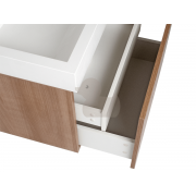 Koupelnová skříňka s umyvadlem s přepadem Naturel Verona 60x48 cm cherry VERONA60DV (obr. 2)