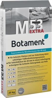 Samonivelační hmota s armovacími vlákny M 53 Extra