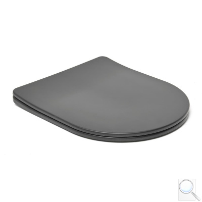 WC sedátko SAT Brevis černé SATBREPBKM. obr. 1